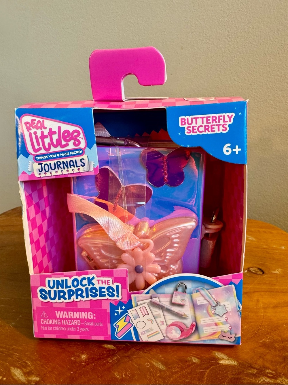 NWT Real Littles Brand Collectors Butterfly Secrets Journal w/ Locked Surprises